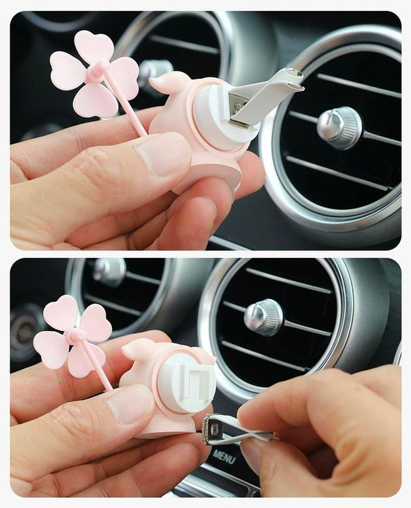 Cute Car Air Freshener, Cute Car Scent, Vent Clips Car Accessories Car Diffuser