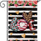 Valentines Day Garden Flag, Valentines Garden Flag Burlap, Valentines Day Garden Flags 12X18 Double Sided, Valentines Day Flag Decorative, Love Garden Flag Valentines Day Yard Flag Outside
