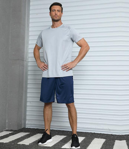 RPOVIG 5-Pack Men'S Workout Shorts Sets 5 Pack with Zippered Pockets Basketball Gym Activewear Athletic Mesh Shorts