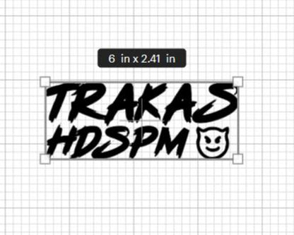 Trakas Hdspm Car Decal Sticker