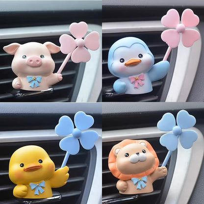 Cute Car Air Freshener, Cute Car Scent, Vent Clips Car Accessories Car Diffuser